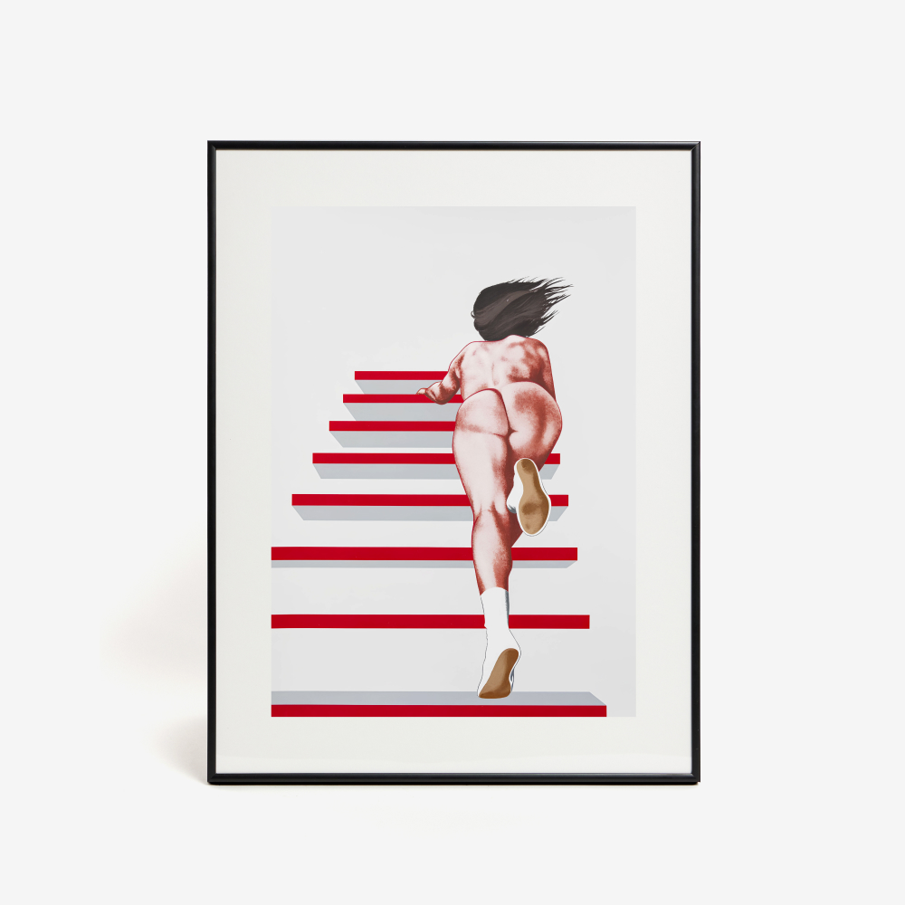 Шелкография «Лестница» Masha Yankovskaya