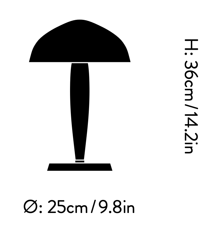 Схема Настольная лампа Herman SHY3, And Tradition (&Tradition)