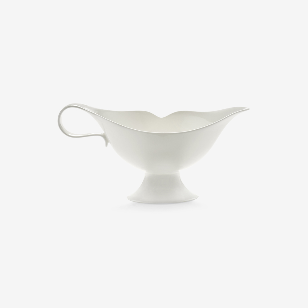 Соусник Gravy boat Lips white Les Objets Mouleversants 