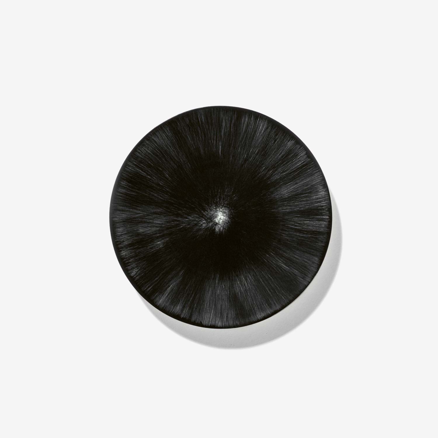 Блюдце Plate, 14, Dé Off-White/Black by Ann Demeulemeester 