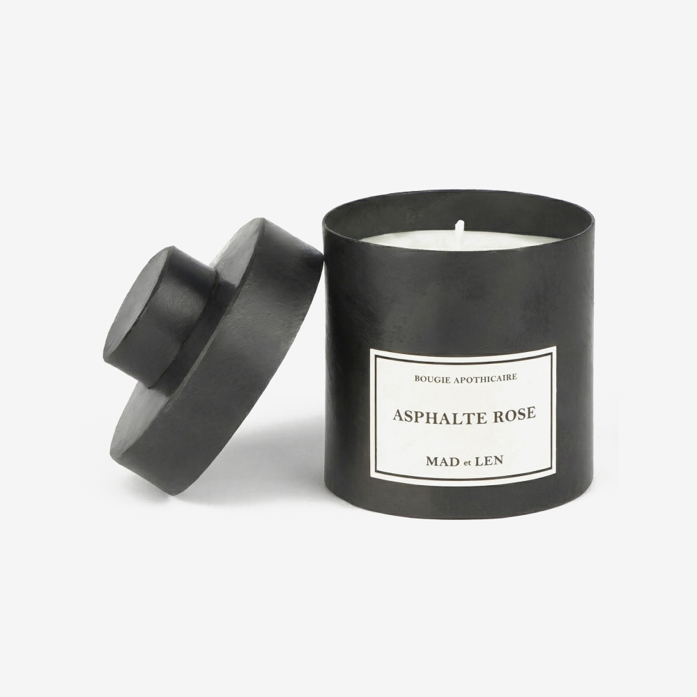Свеча ароматизированная Asphalte Rose 