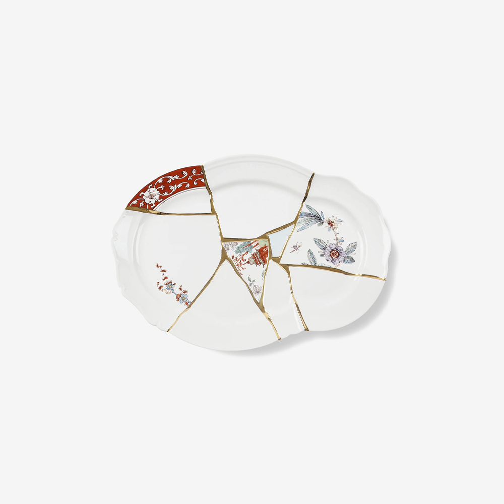 Блюдо Kintsugi 