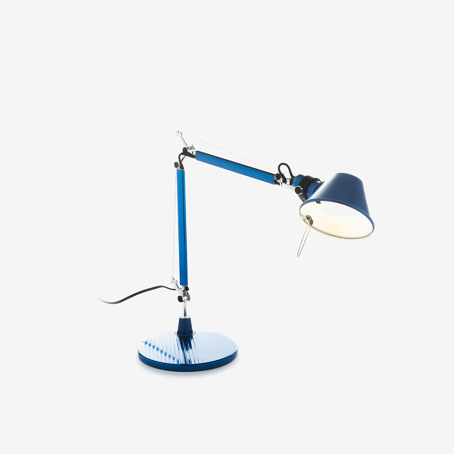 Настольная лампа Tolomeo Micro Table Anodized blue A011850 
