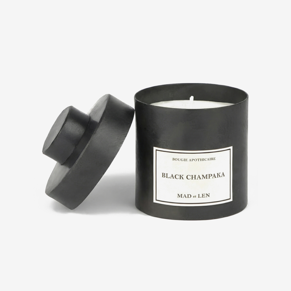 Свеча ароматизированная Black Champaka 