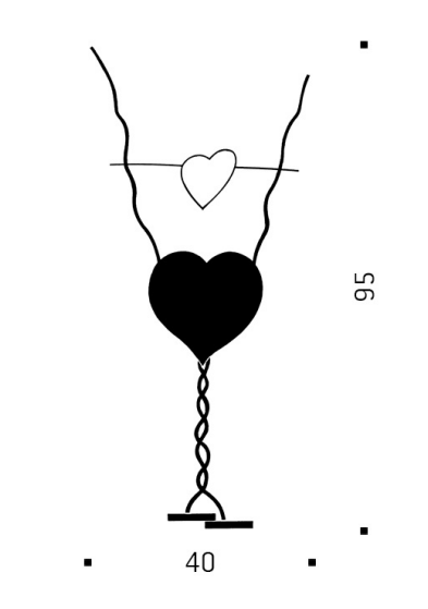 Схема Настольный светильник One From The Heart, Ingo Maurer