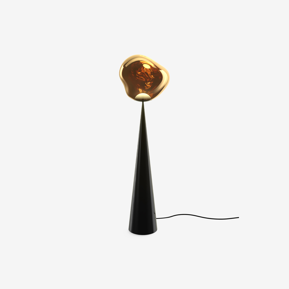 Торшер Melt Cone Fat gold 
