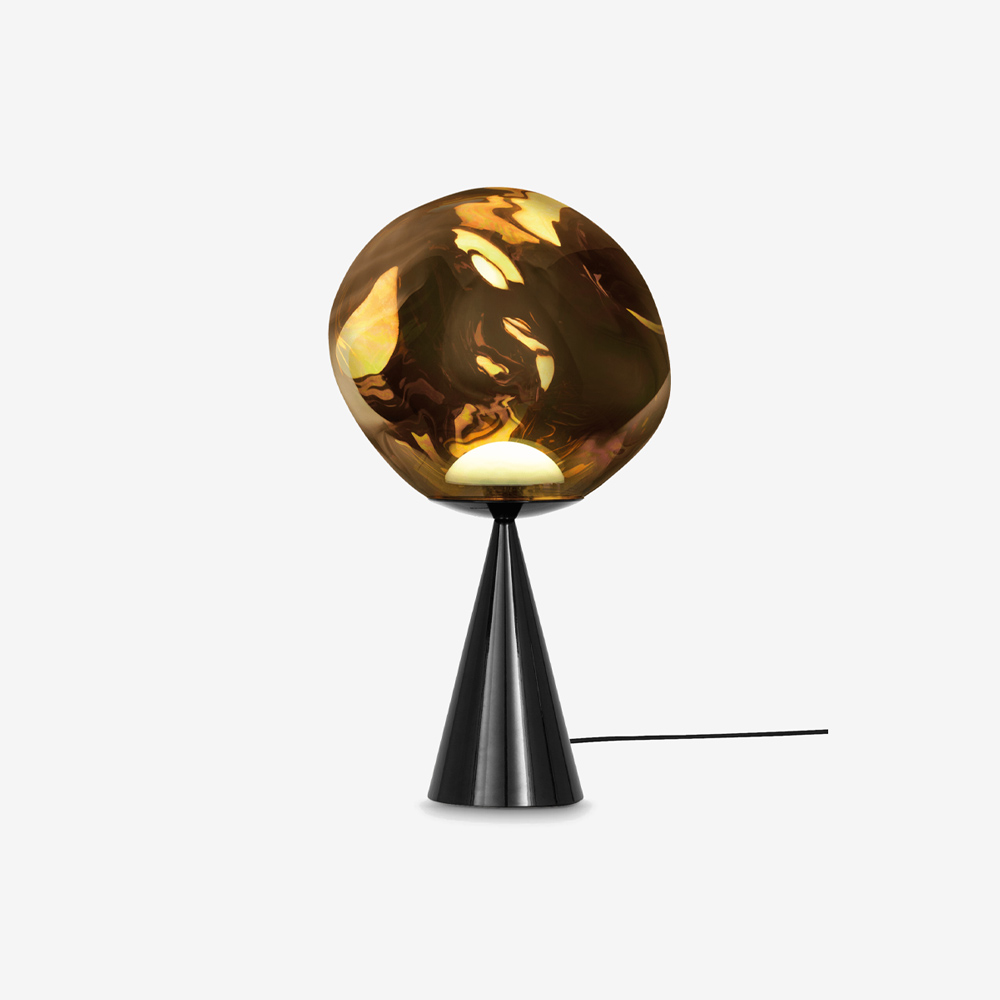 Настольная лампа Melt Cone Fat Bronze 