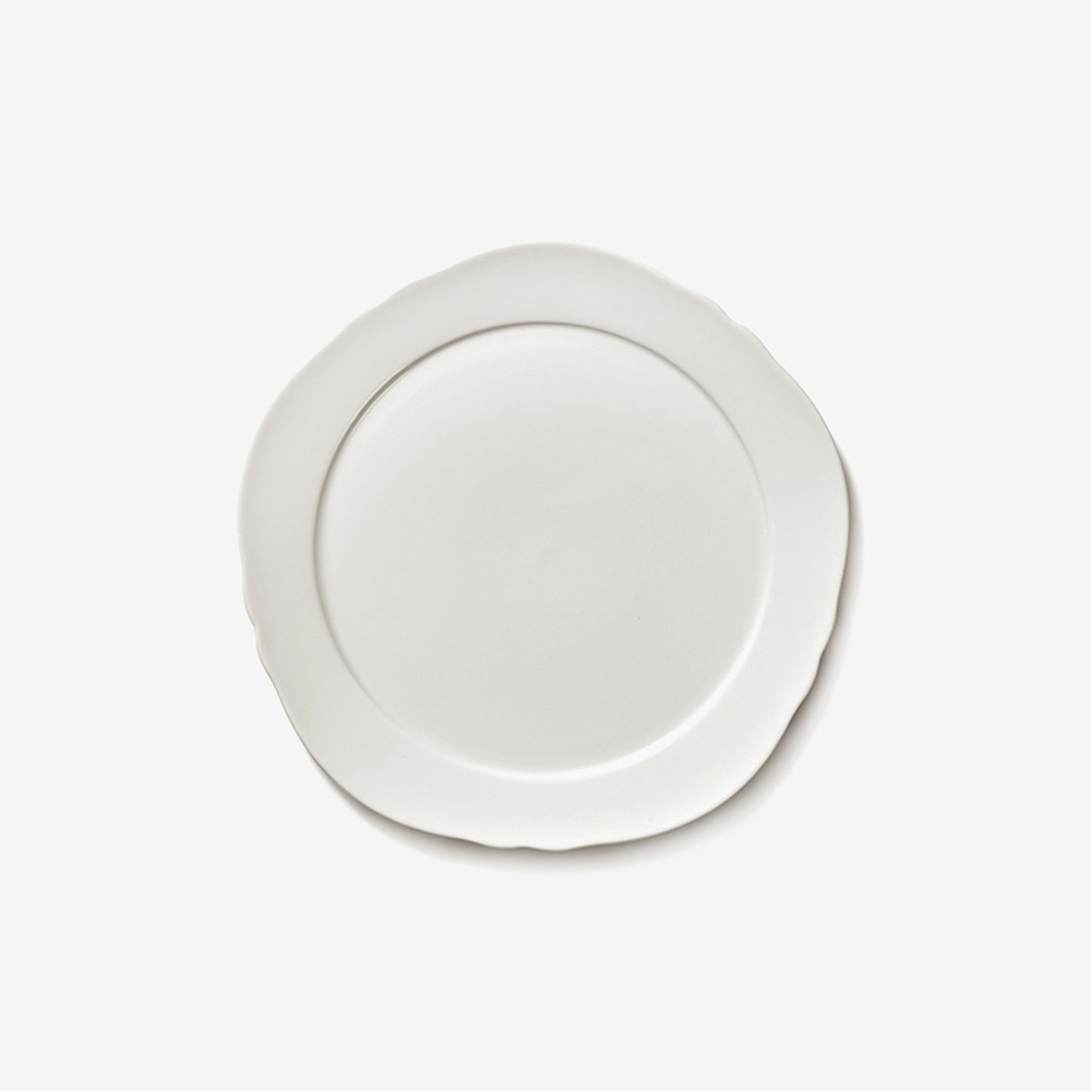 Набор из 4-х тарелок Breakfast Plate White Silhouette 