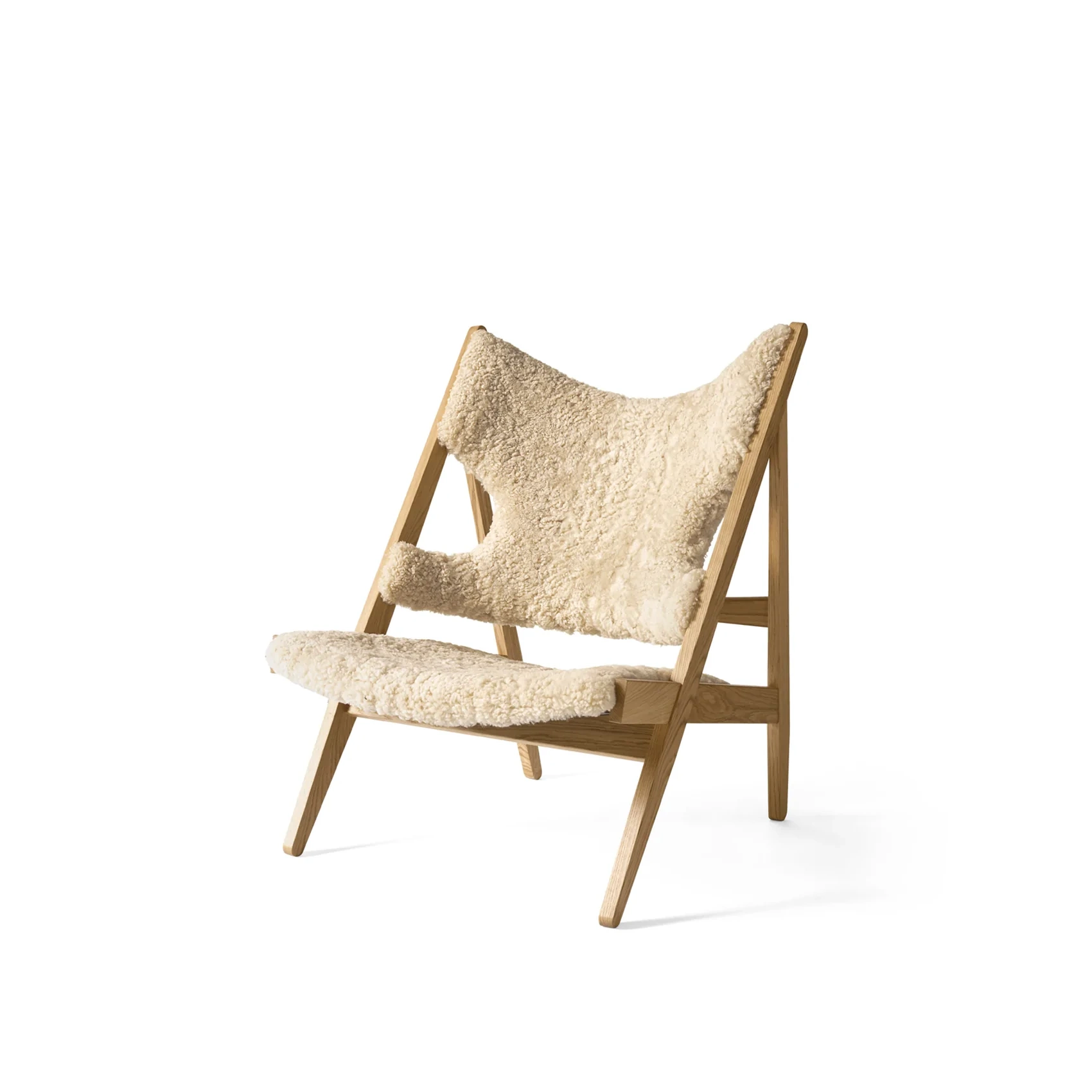 Кресло Knitting Lounge Chair, Sheepskin