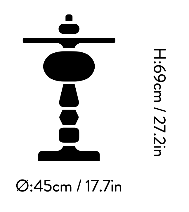 Схема Журнальный столик Shuffle MH1, And Tradition (&Tradition)