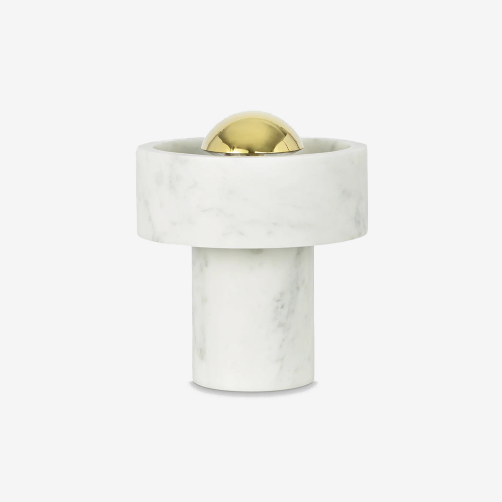 Настольная лампа Stone Portable Gold 