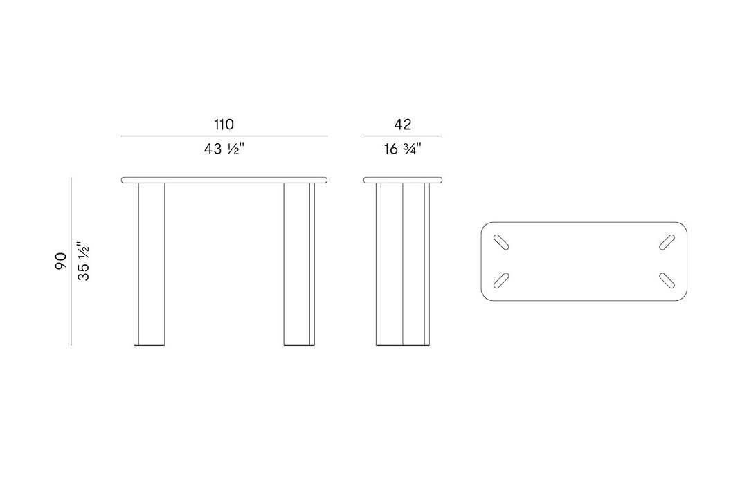 Схема Консоль E Claire, Potocco