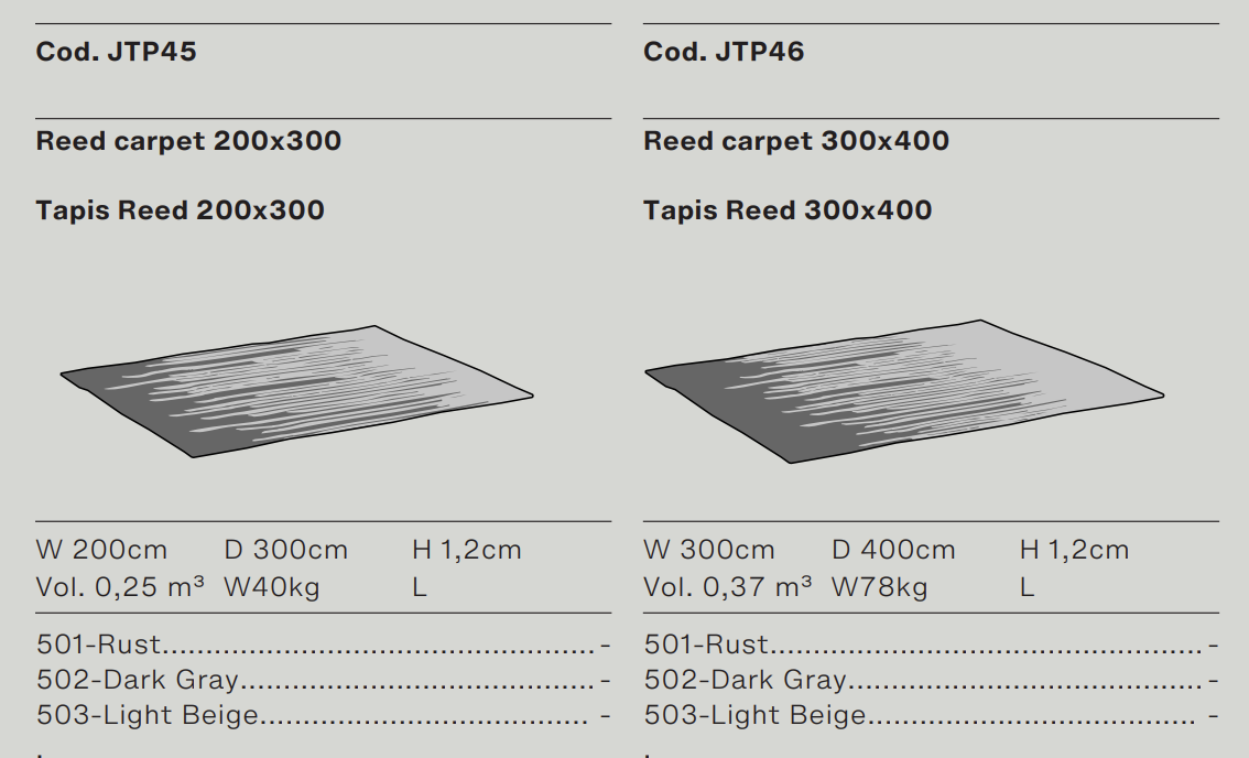 Схема Ковёр Reed, Ditre Italia