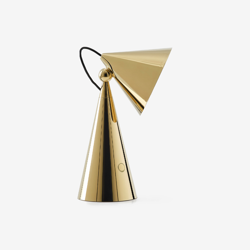 Настольная лампа Pose Portable Gold 