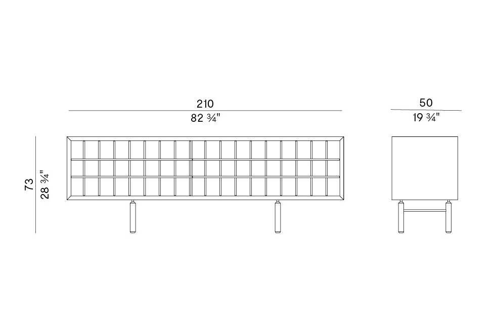 Схема Комод Sen, Potocco