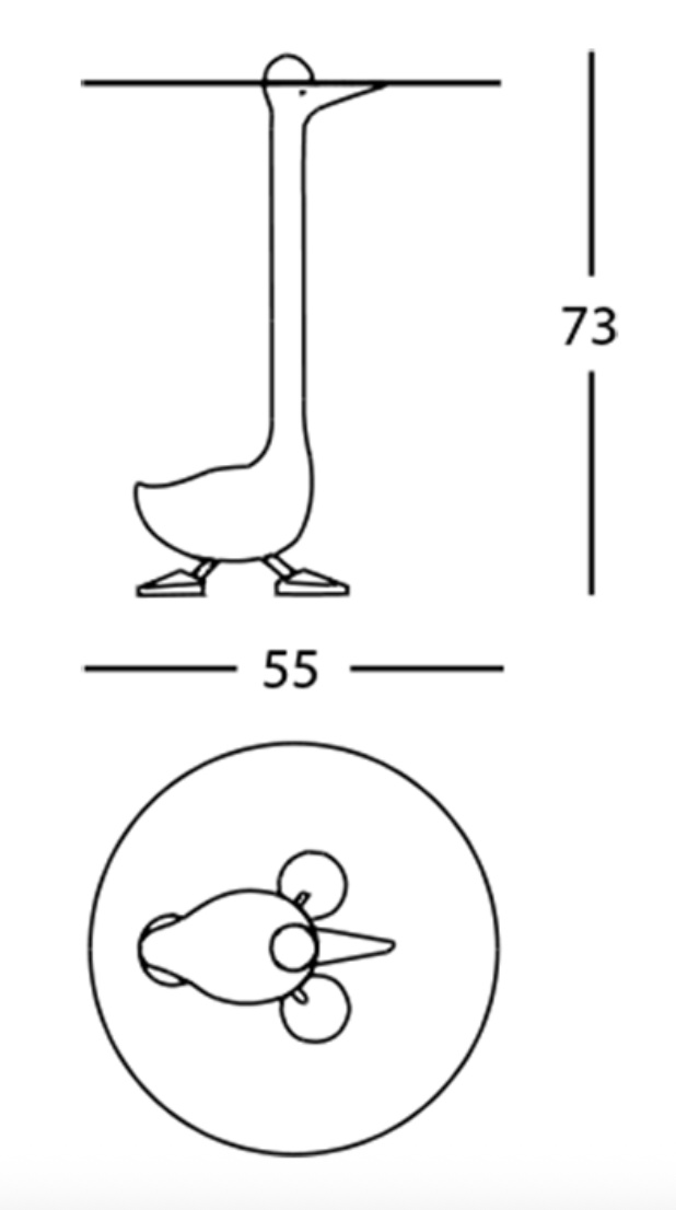 Схема Журнальный столик Sirfo, Zanotta