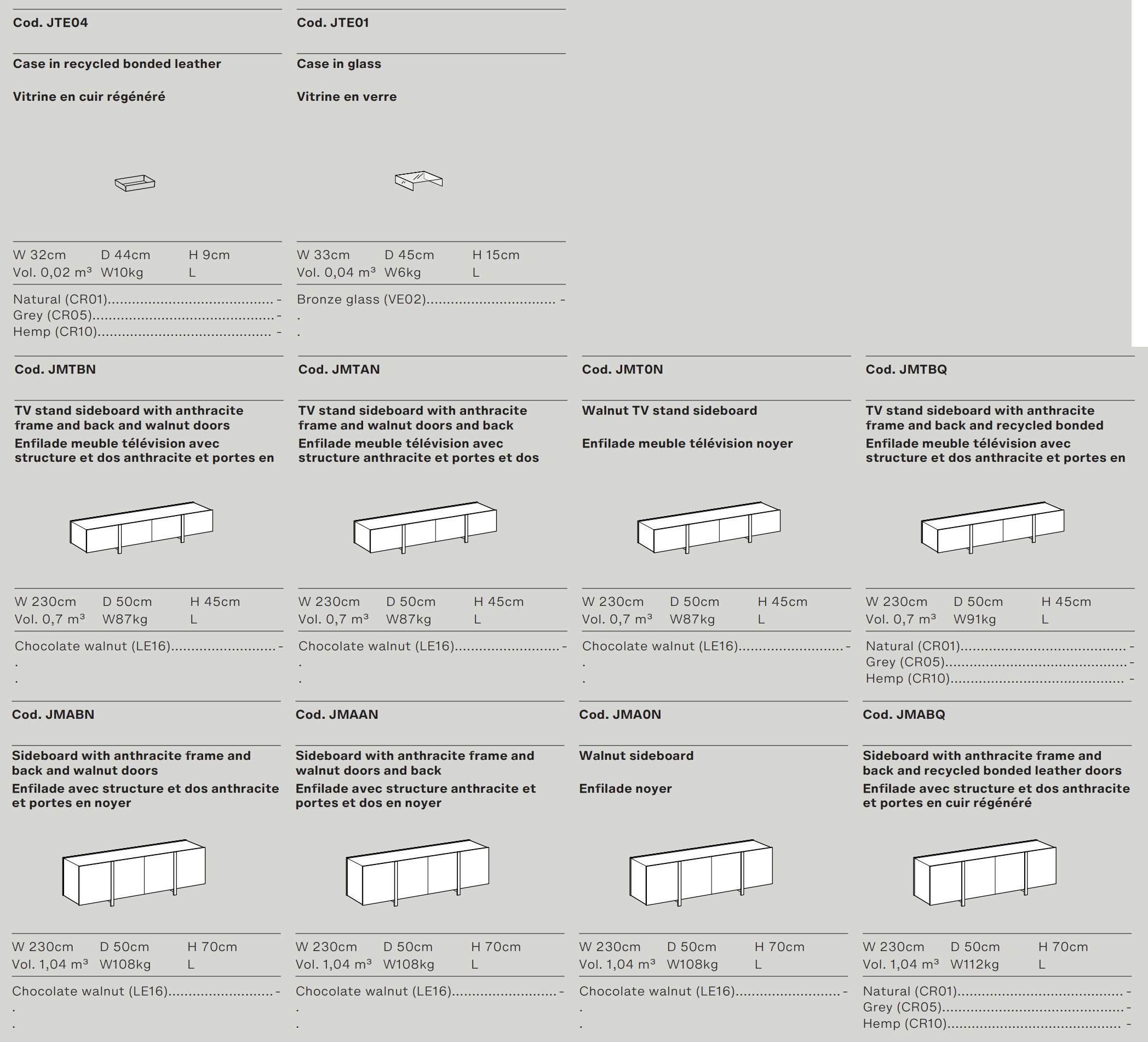 Схема Комод Beam, Ditre Italia