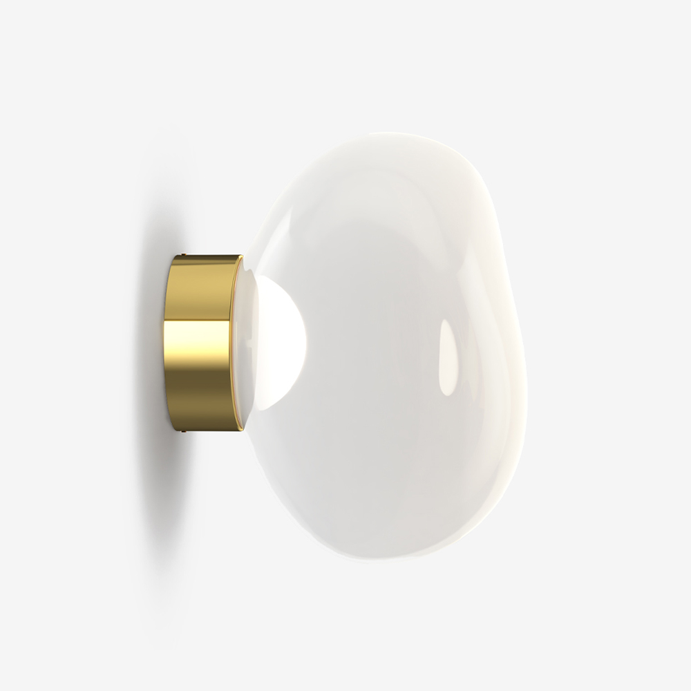 Настенный/Потолочный светильник Melt Mini LED Surface Opal/Gold 