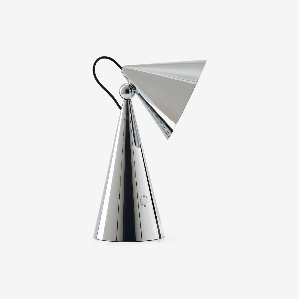 Настольная лампа Pose Portable Silver 