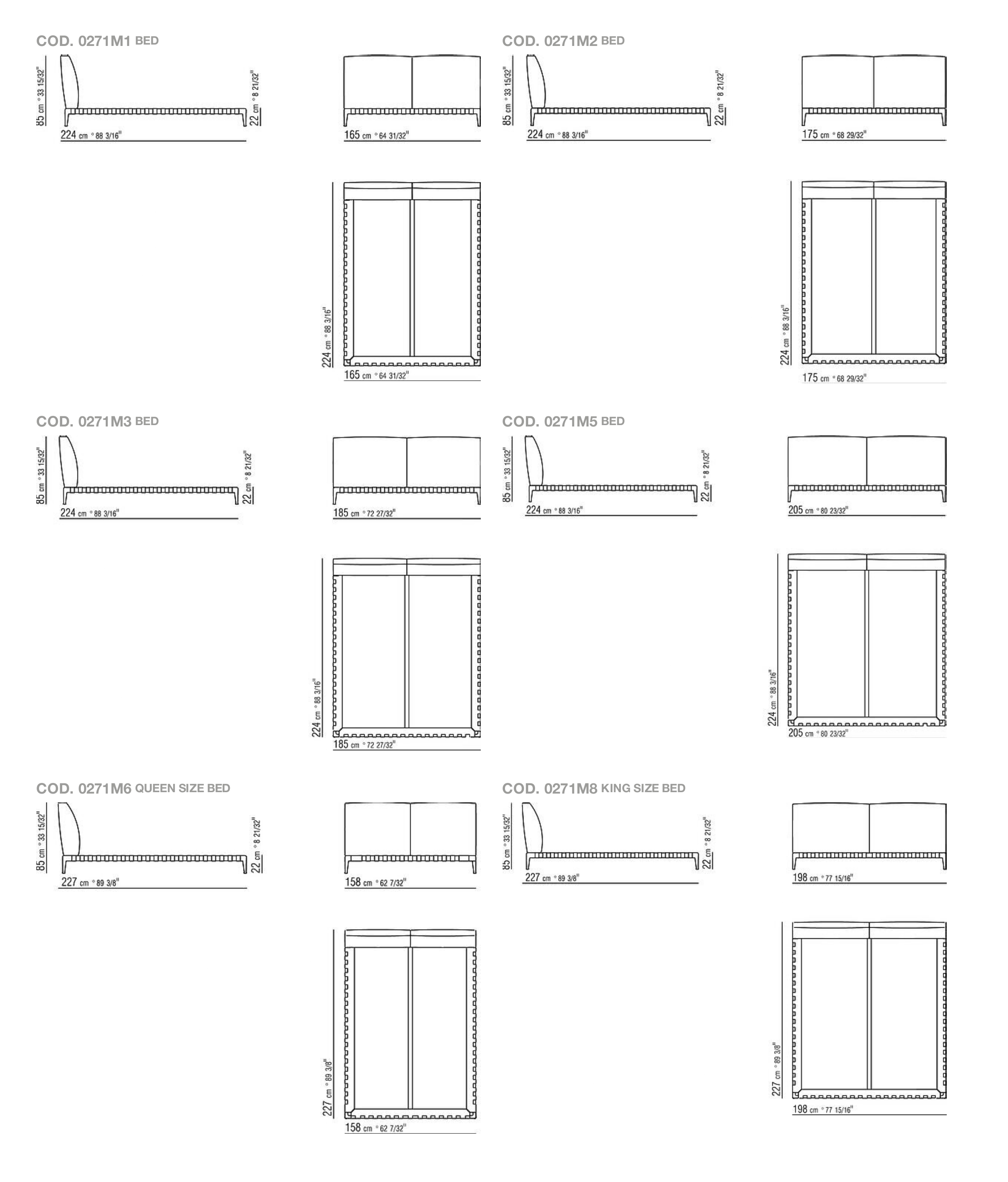 Схема Кровать Gregory, Flexform