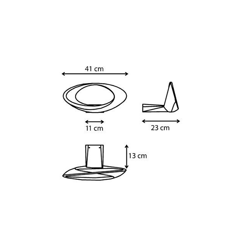 Схема Настенный светильник Cabildo 1190010A, Artemide