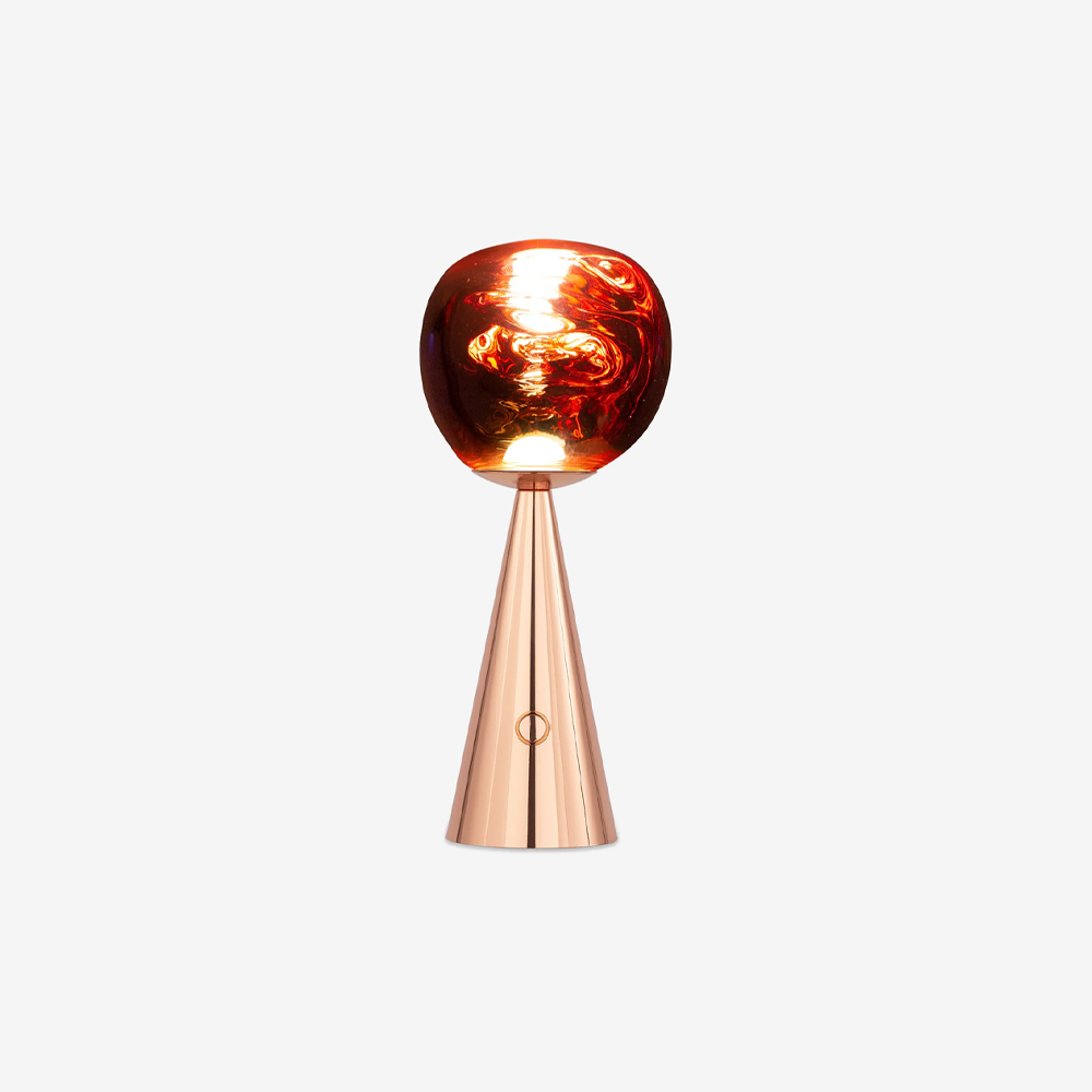 Настольная лампа Melt copper 