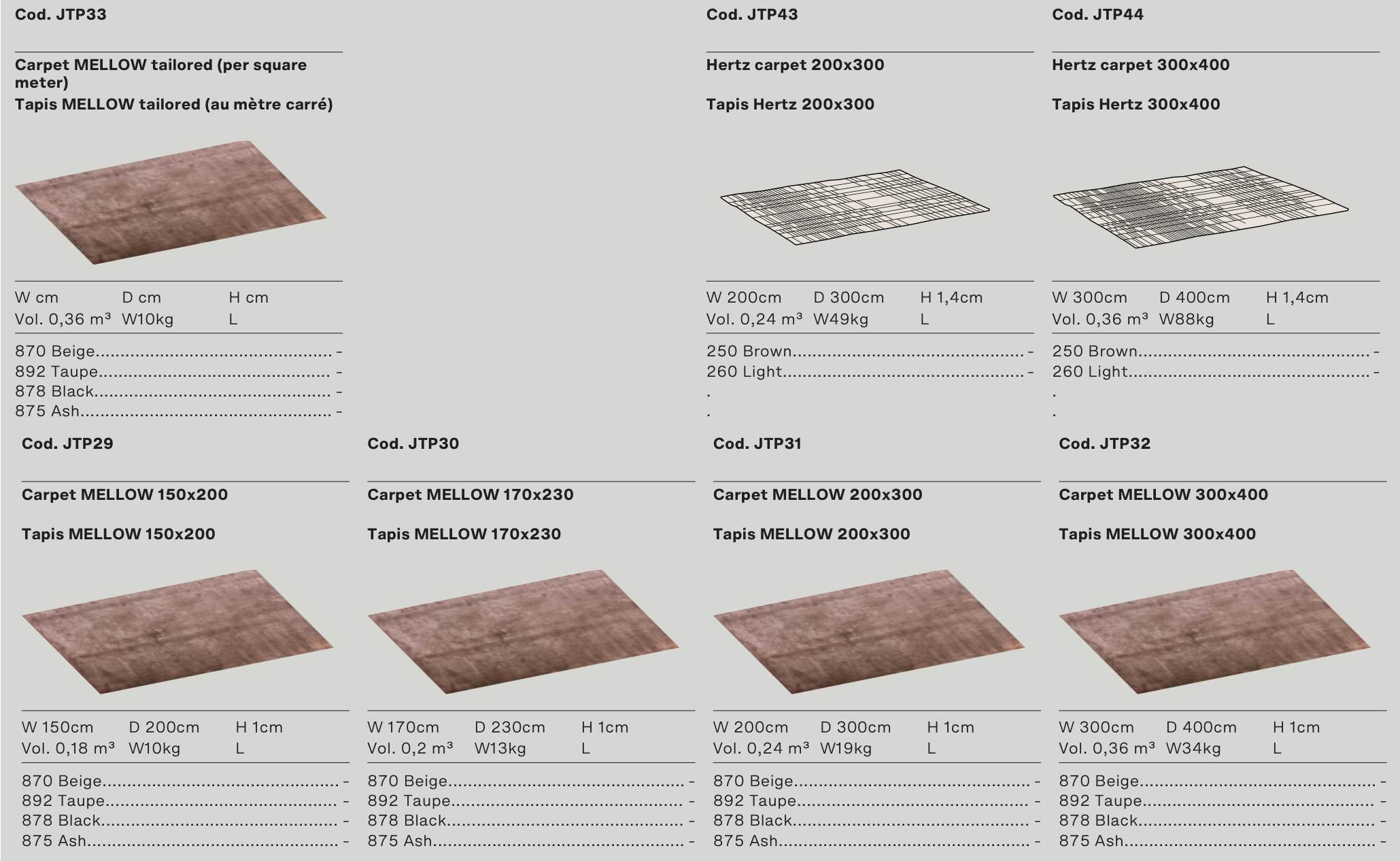 Схема Ковёр Mellow, Ditre Italia