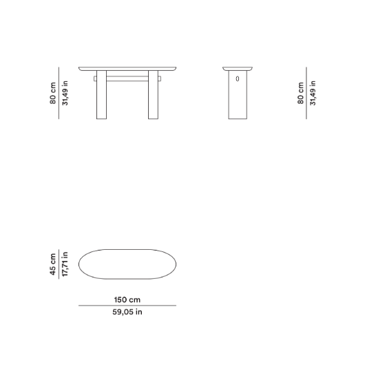 Схема Консоль Torii Love, Tacchini