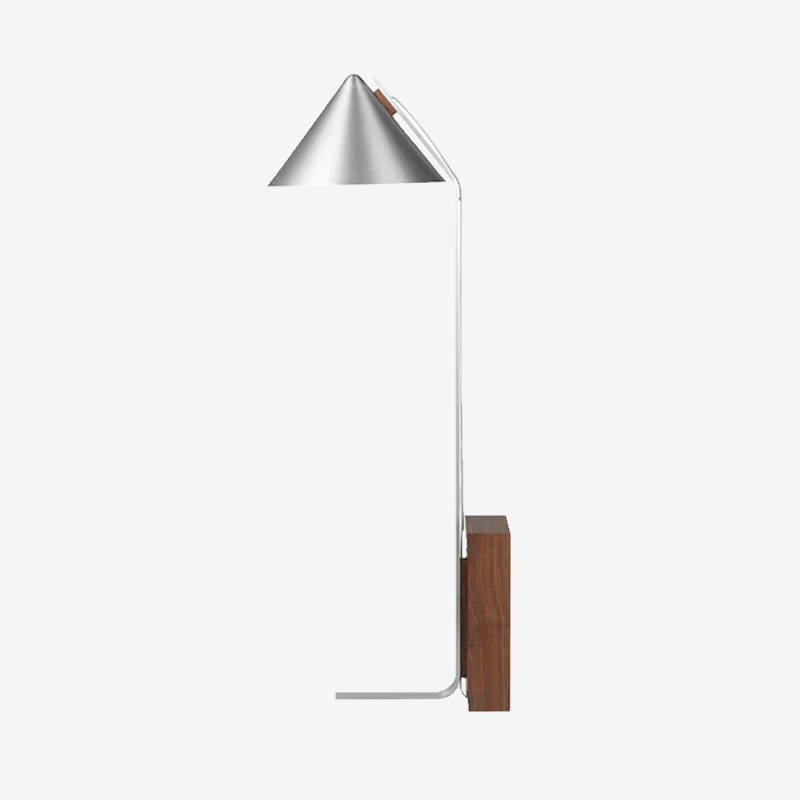 Cone floor store lamp