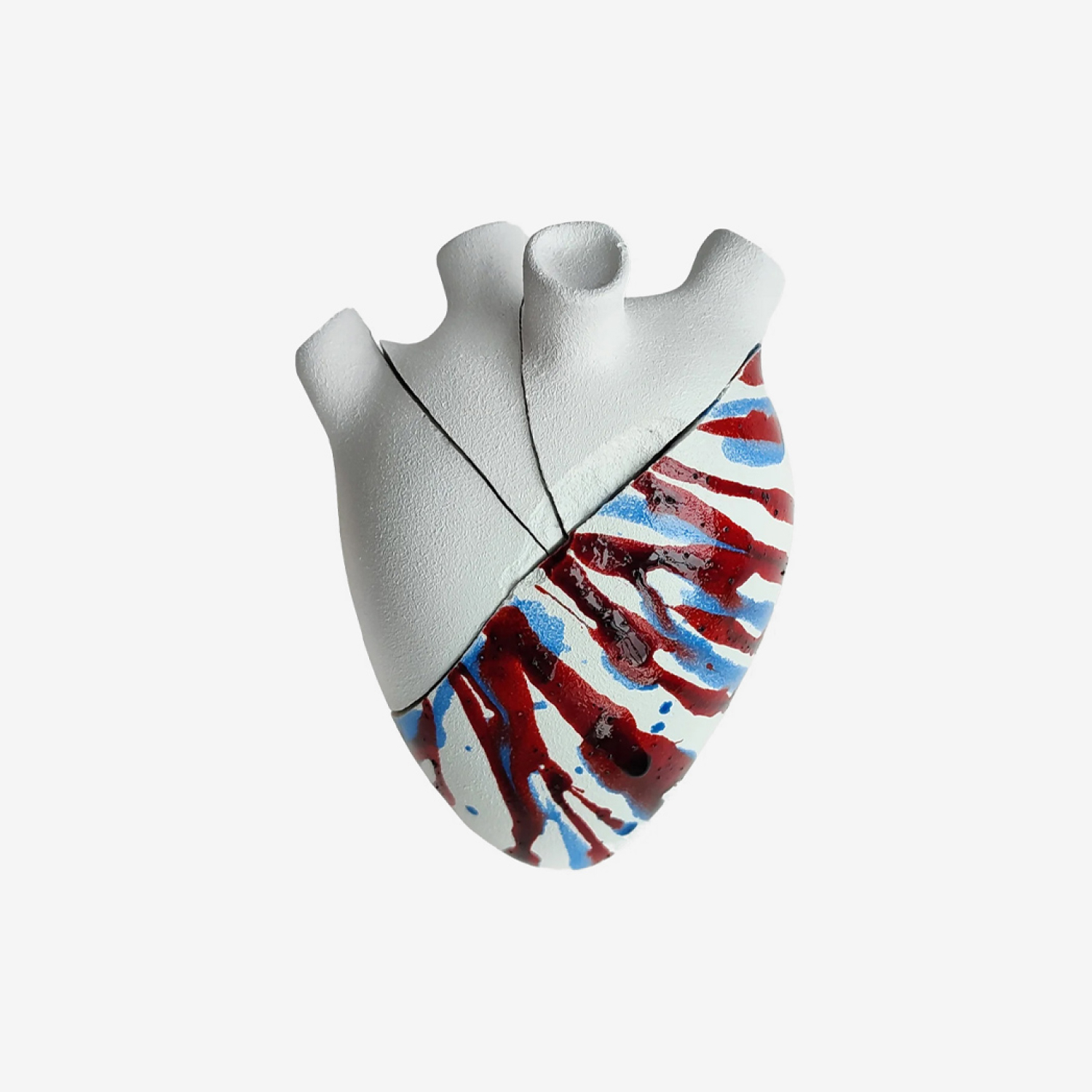 Скульптура «Splatter Heart» 