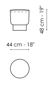 Схема Пуф Belt, Bonaldo