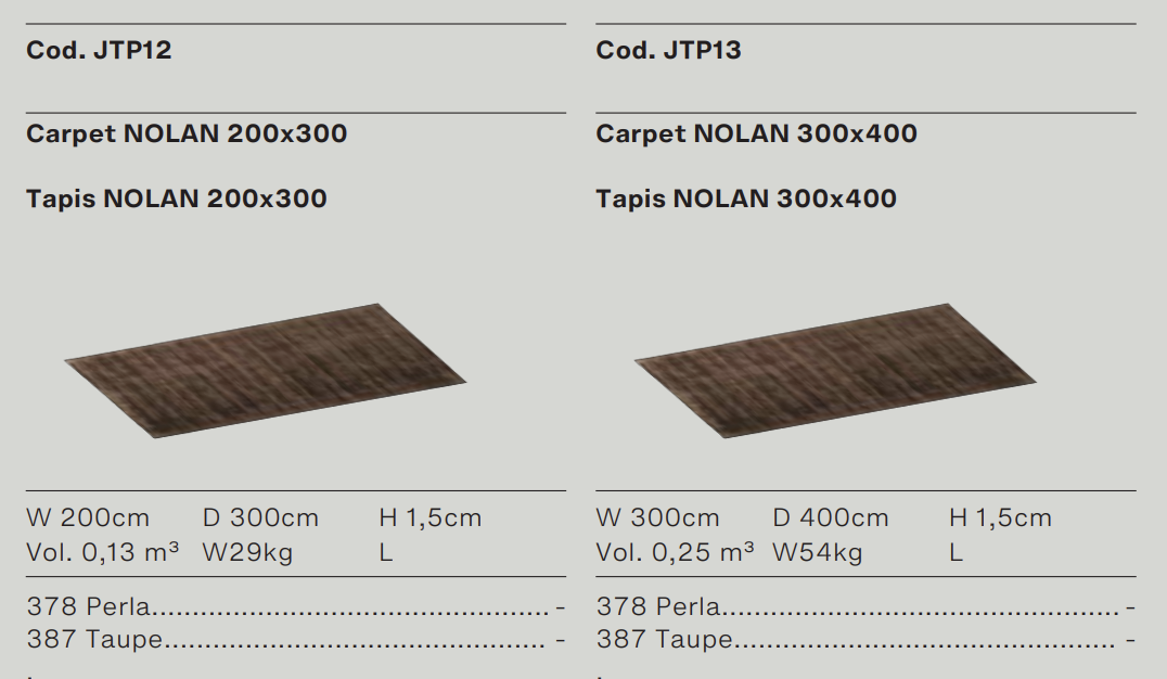 Схема Ковёр Nolan, Ditre Italia