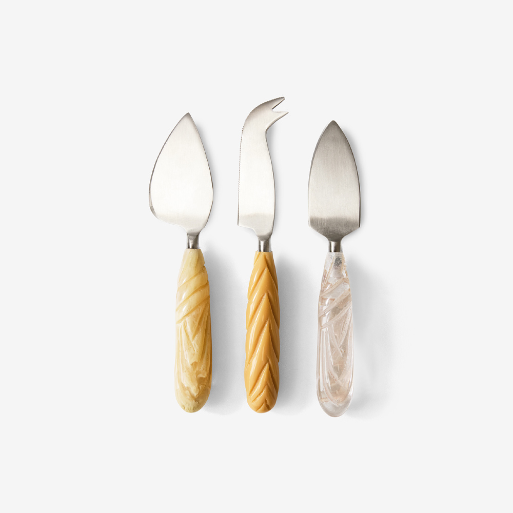 Набор из 3-х ножей для сыра Cheese knives (set of 3) – Cream 