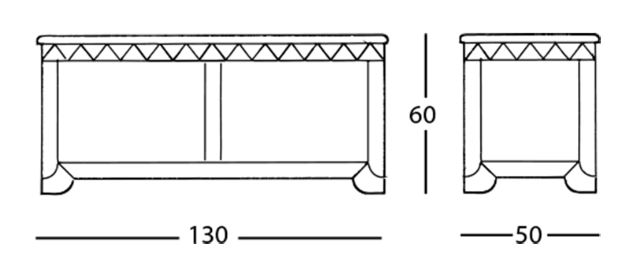 Схема Комод Alchera, Zanotta