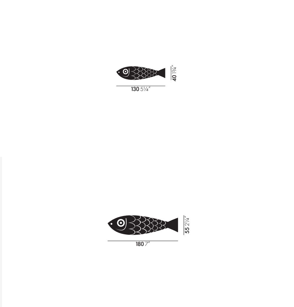 Схема Скульптура Wooden Dolls, Mother Fish and Child, Vitra
