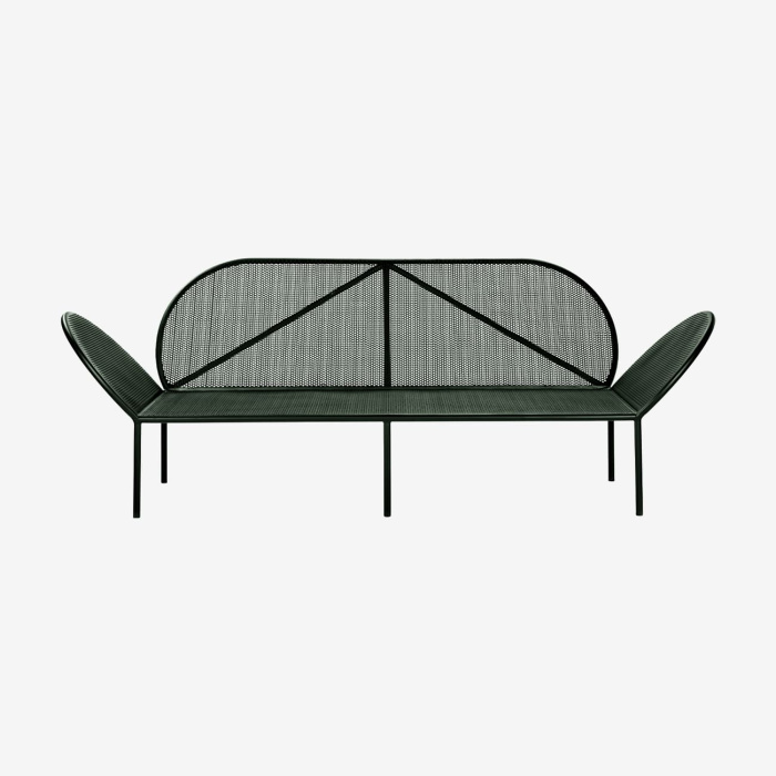 Уличный диван Sofa Fontainebleau Dark Green, Serax