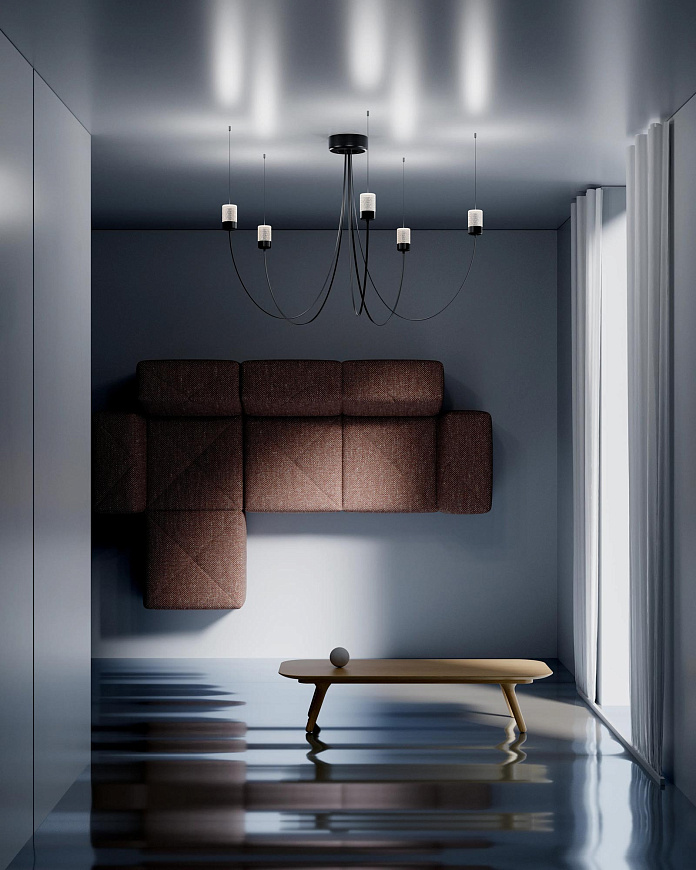 Подвесной светильник Gravity 5 Black, Moooi