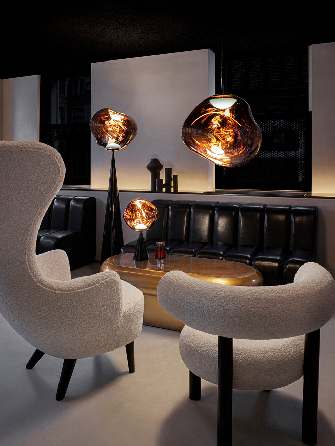 Подвесной светильник Melt Copper LED, Tom Dixon