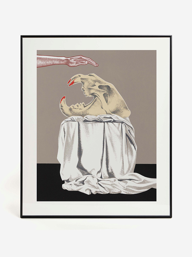 Шелкография «Пассивная агрессия», Masha Yankovskaya