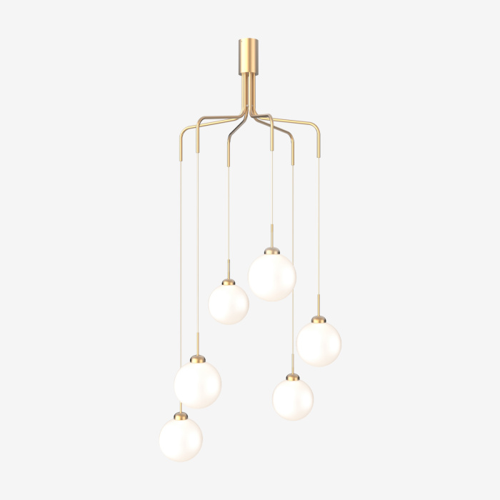 Потолочная люстра Apiales Cluster 6, Nuura