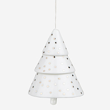 Елочная игрушка Porcelain hanger – Silver star, Räder