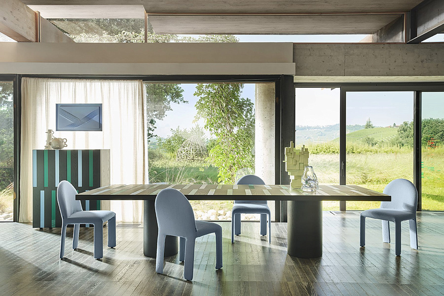 Обеденный стол Riga-Riga, Zanotta