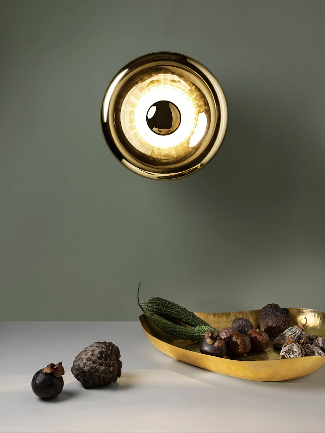 Настенный/Потолочный светильник Void Led Surface Light Brass, Tom Dixon