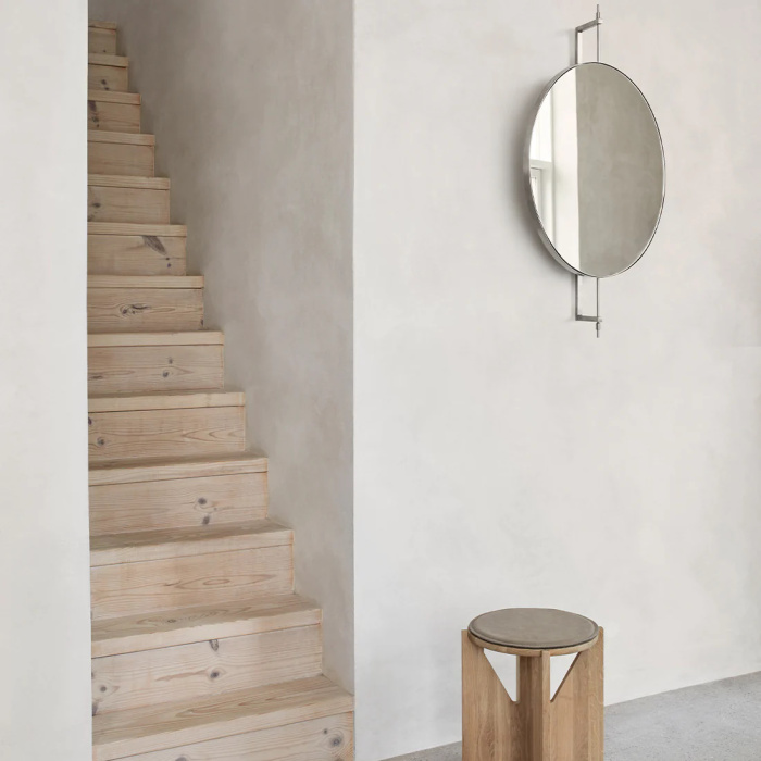 Настенное зеркало Rotating Mirror, Kristina Dam Studio