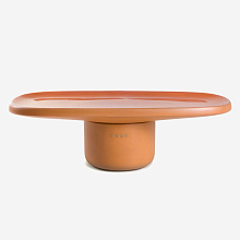 Журнальный стол Obon Rectangular Low Terracotta, Moooi