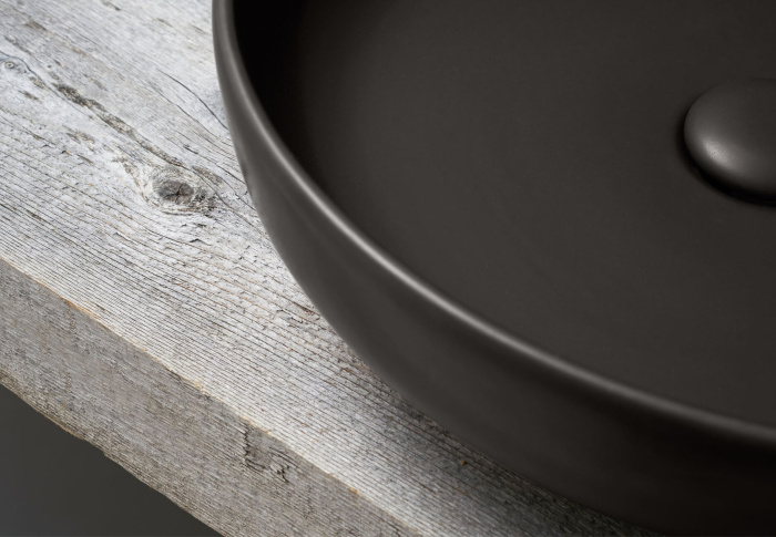 Накладная раковина без перелива Shui On Top Bowl Without Overflow Ø45, Cielo