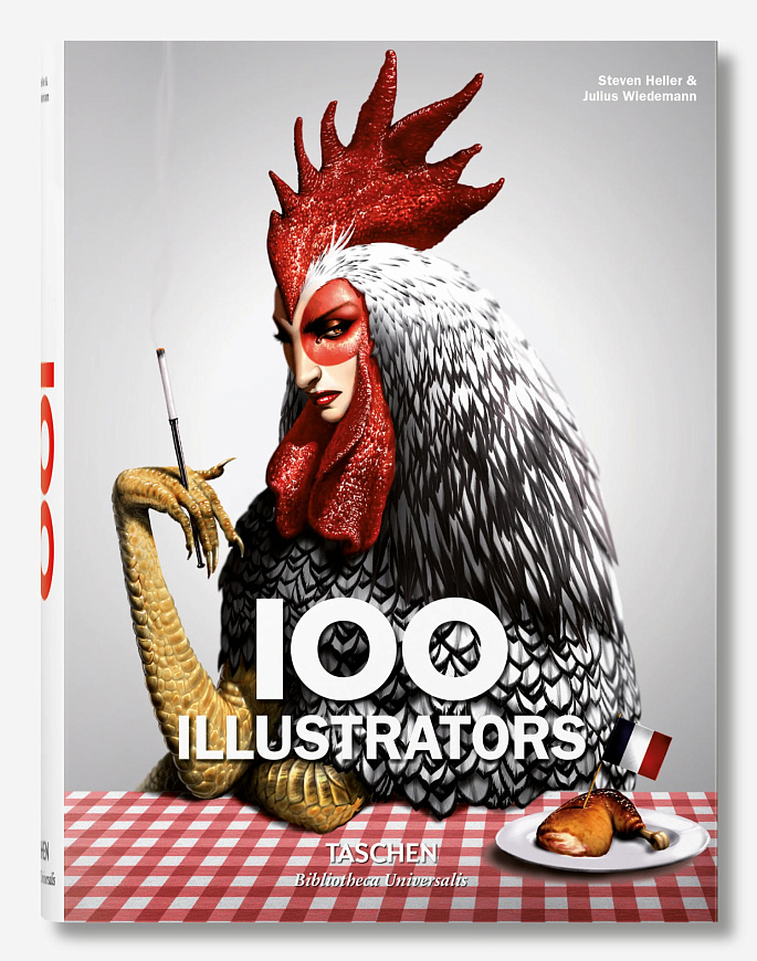 Книга 100 Illustrators (Bibliotheca Universalis), Taschen
