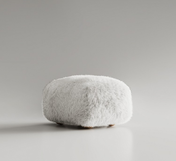 Пуф Sirokko Mini Pouf, MODÉNATURE