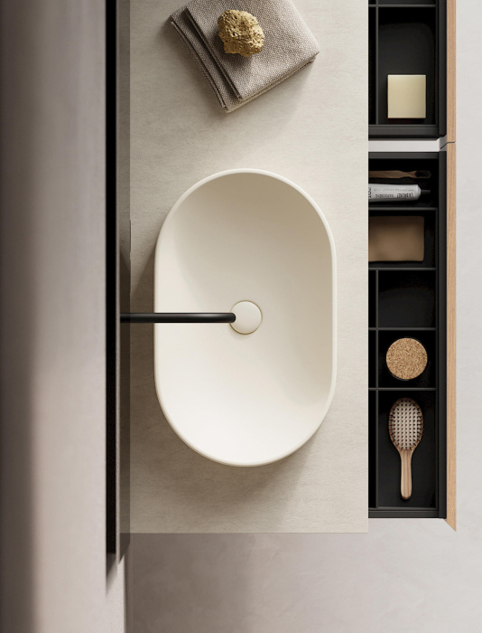 Накладная раковина без перелива Pin Washbasin, NIC Design