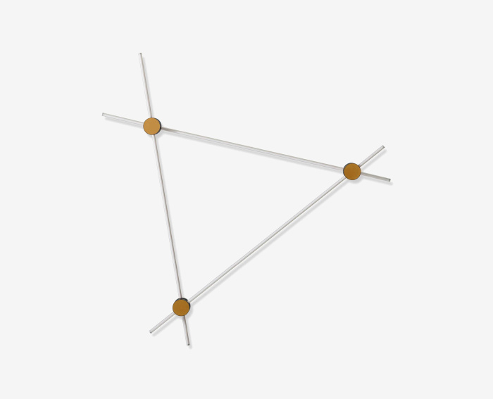Настенный светильник Eitie Triangle Wall, Cassina